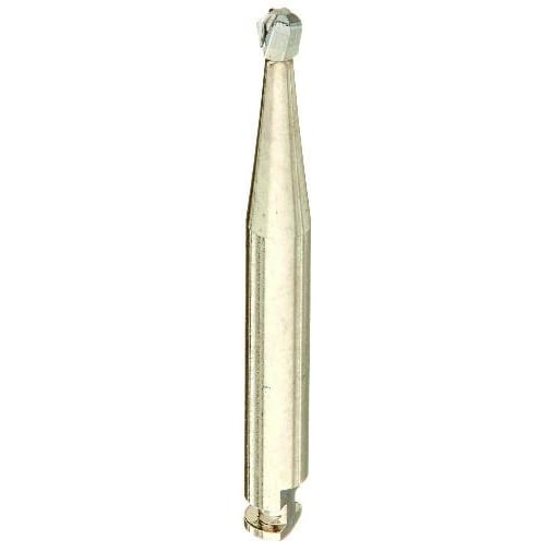 DentalRee RA #5 Round End Cross Cut Fissure Carbide Bur, 10/Pk. For Slow Speed Latch